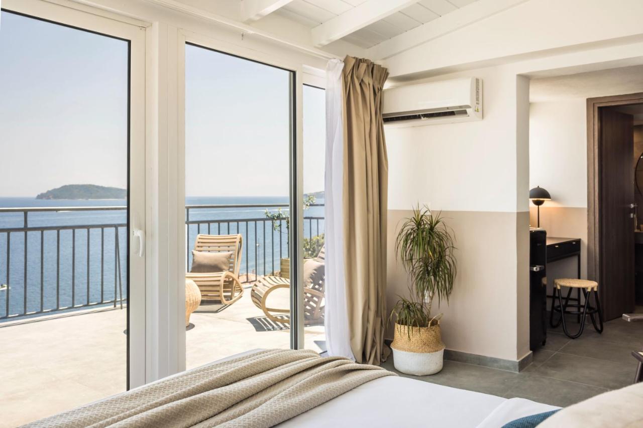 The Rock Hotell Skiathos stad Exteriör bild