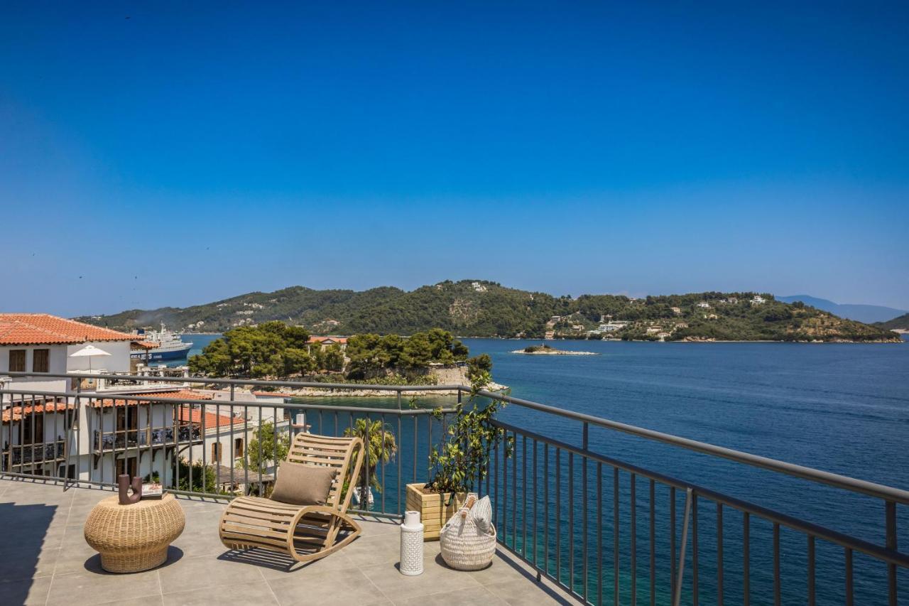 The Rock Hotell Skiathos stad Exteriör bild