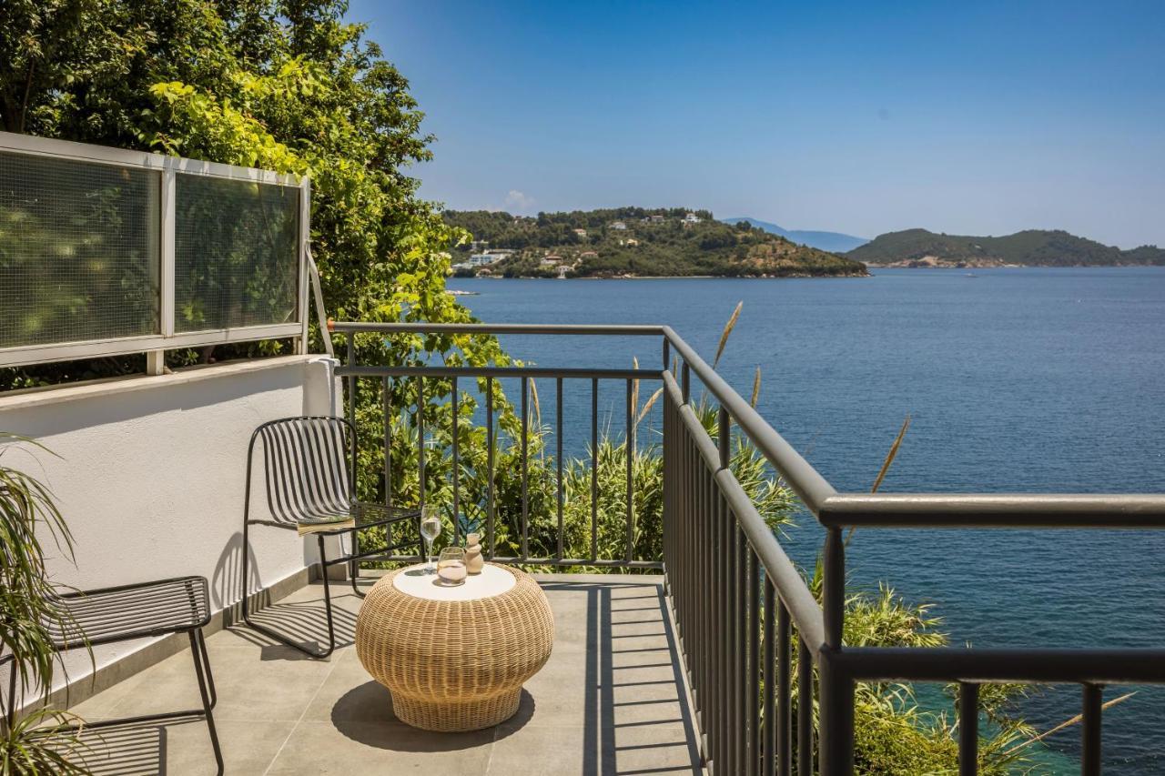 The Rock Hotell Skiathos stad Exteriör bild